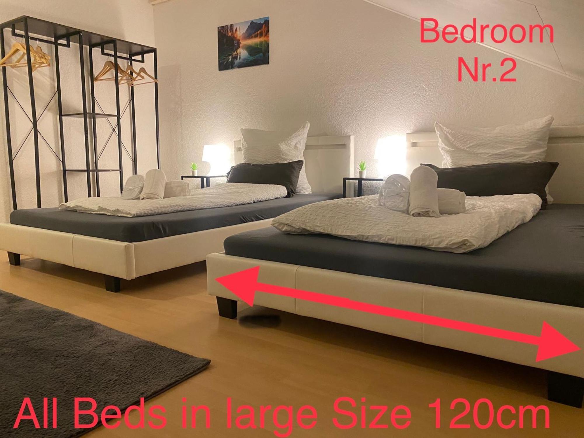 Deluxe Business Suite Mit Netflix Premium & Parkplatz, Zentral Zu Audi & Schwarz Gruppe With 2 Bedrooms Bad Friedrichshall Ngoại thất bức ảnh